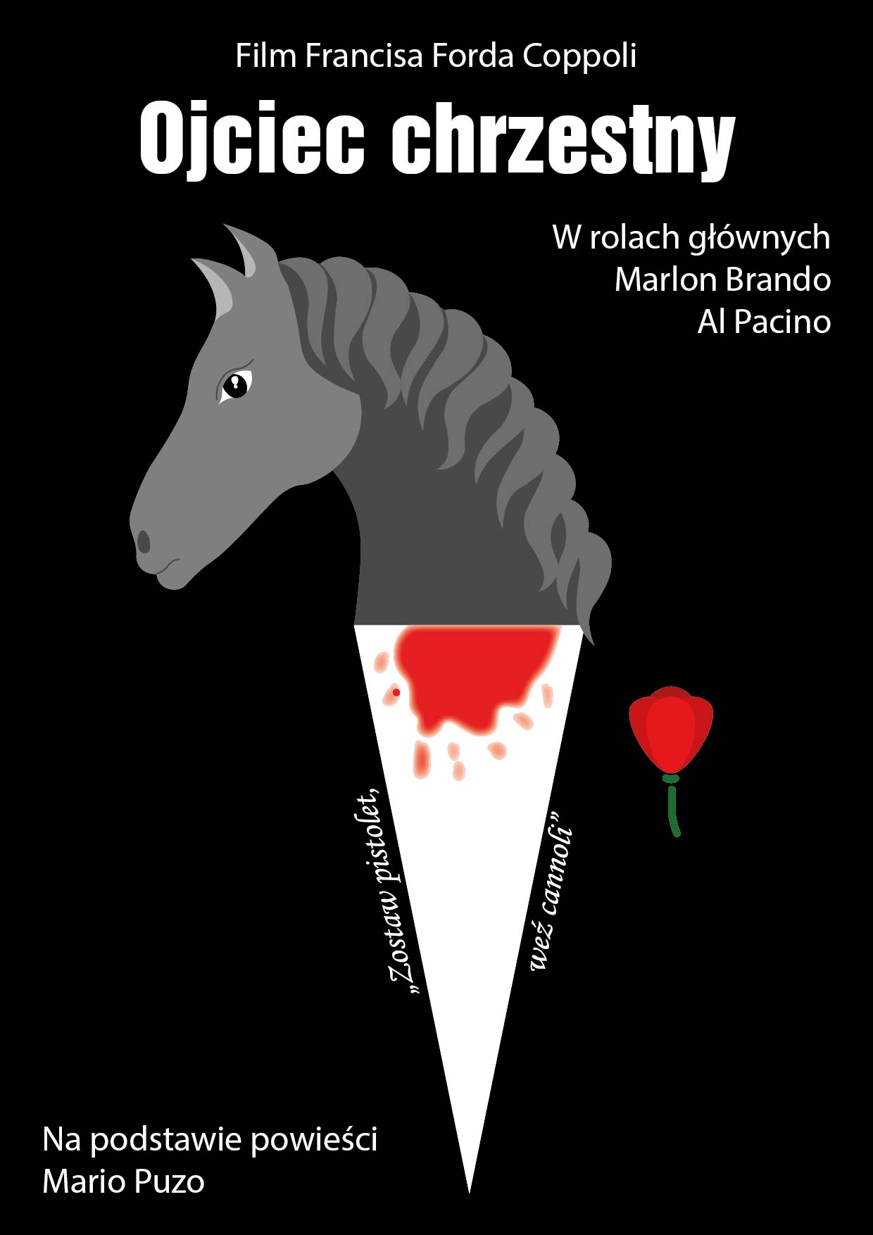 Bartłomiej Walczak – Plakat do filmu pt. “Ojciec chrzestny” 