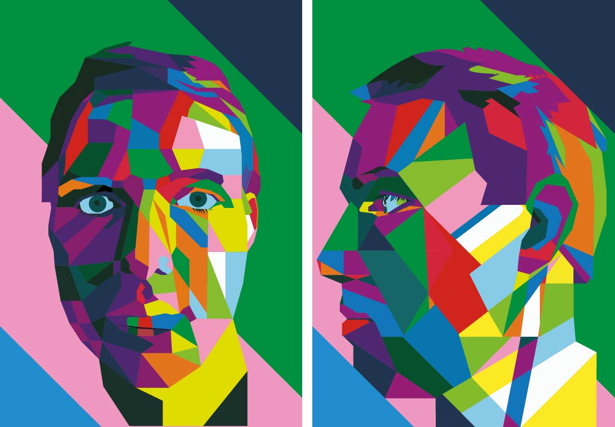 Bartłomiej Walczak – Autoportret z kształtów