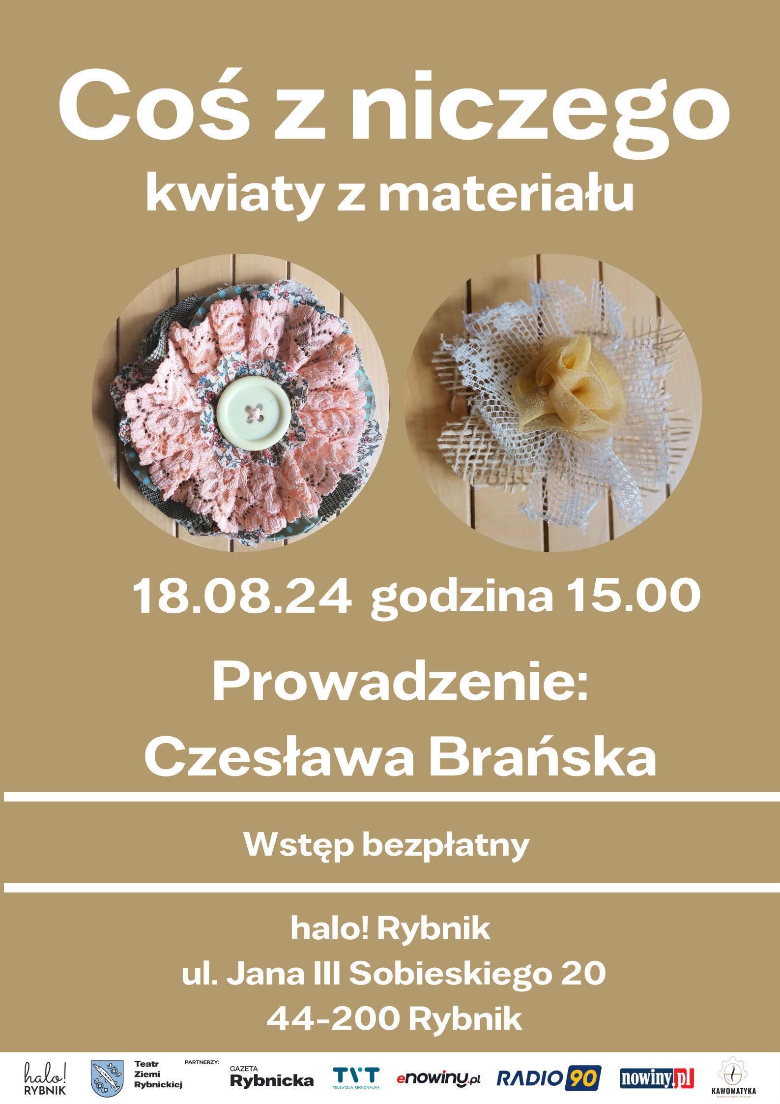 Bartłomiej Walczak – „coś z niczego” – plakat 2