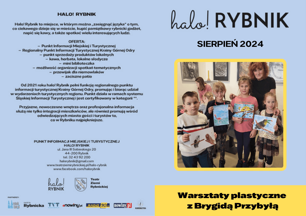 Bartłomiej Walczak – „halo Rybnik wydarzenia sierpniowe” – ulotka